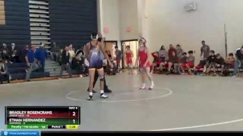 138 lbs Wrestleback 2 - Bradley Rosencrans, Arbor View vs Ethan Hernandez, Durango