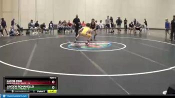 135 lbs Round 2 (6 Team) - Jacob Fink, Backyard Boyz White vs Jayden Romanello, St. Lucie PAL / Tropics