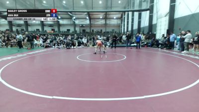 110 lbs Champ. Rd Of 16 - Bailey Gross, CNWC Concede Nothing Wrestling Club vs Ava Bui, Jordan Jimenez Training Academy