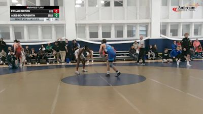 165 lbs Round Of 16 - E'Than Birden, Ohio State vs Alessio Perentin, Unrostered- Spartan Combat RTC