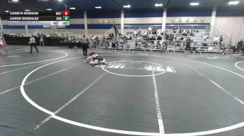 126 lbs Consi Of 8 #1 - Corbyn Robison, Westlake HS vs Aaron Gonzalez, Savage House WC