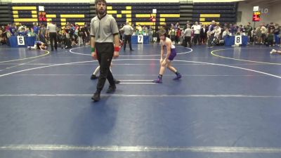 80 lbs Quarterfinal - Bert Dhiman, Elite vs Aiden May, Elder