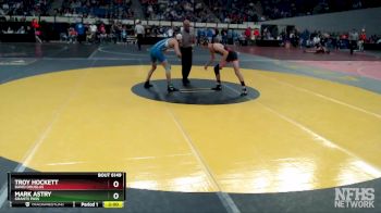 6A-132 lbs Champ. Round 2 - Mark Astry, Grants Pass vs Troy Hockett, David Douglas