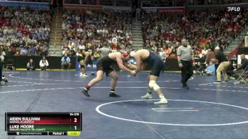 1A-215 lbs Champ. Round 1 - Luke Moore, English Valleys-Tri County vs Aiden Sullivan, Nashua-Plainfield