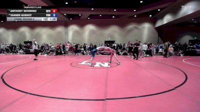 132 lbs Cons. Round 6 - Anthony Severino, New York vs Tanner Guenot, Pennsylvania