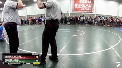 49 lbs Cons. Round 1 - Maximus Butler, Buckroe Sharks Wrestling Club vs Robert Lasko, Willie Walters Wrestling Club