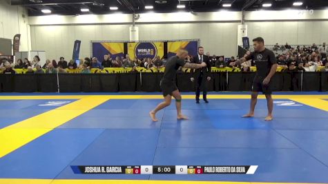 Paulo Roberto Da Silva vs Joshua R. Garcia 2024 World IBJJF Jiu-Jitsu No-Gi Championship