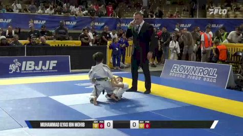 Muhammad Ilyas Ibn Mohib vs Luca Gael Carrillo 2026 Pan Kids Jiu-Jitsu IBJJF Championship