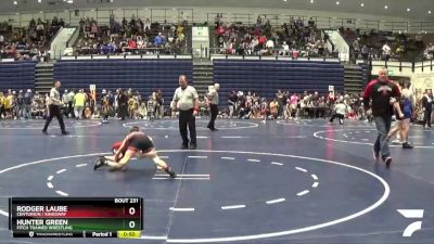 85 lbs Cons. Round 2 - Hunter Green, Fitch Trained Wrestling vs Rodger Laube, Centurion / Kingsway