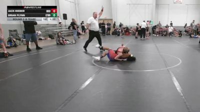 100 lbs Round 2 (8 Team) - Brian Flynn, CTWHALE Blue vs Jack Hieber, Team Ohio