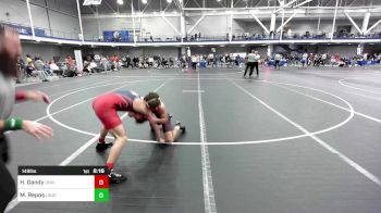 149 lbs Consi Of 4 - Hunter Gandy, University Of Pennsylvania vs Matt Repos, Unattached-Lehigh University