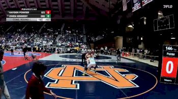 144-5A Cons. Round 1 - Owen Kennedy, Chattahoochee HS vs Hayden Pointer, Veteran`s