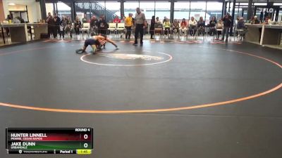 JV-14 lbs Round 4 - Hunter Linnell, Prairie, Cedar Rapids vs Jake Dunn, Urbandale