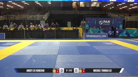 Michael Thomas Lee vs Amsey Lee Remchuk 2025 Pan Jiu Jitsu IBJJF Championship