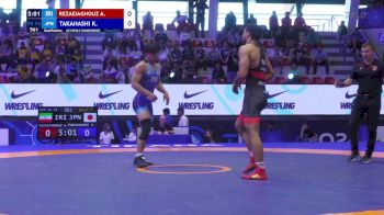74 kg Qualif. - Ali Abbas, Iran vs Kota Takahashi, Japan