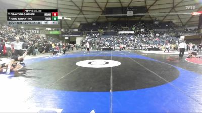 Boys 4A 138 lbs Cons. Round 4 - Drayden Gaither, Moses Lake vs Paul Tarantino, Tahoma