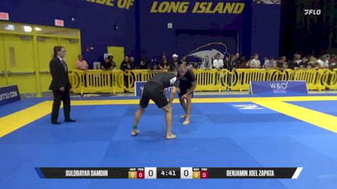 Benjamin Joel Zapata vs Suldbayar Damdin 2025 Pan IBJJF Jiu-Jitsu No-Gi Championship