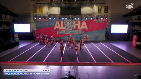 Full Force All Stars - Lady Storm [2026 L1 Senior - D2 Day 1] 2026 Aloha Baltimore Showdown