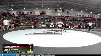 157 lbs Cons. Round 2 - Carson Freeman, Montevallo vs Conner Johnston, Central Missouri