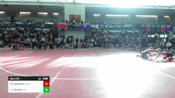 138 lbs 3rd Place - Dominick Spadaro, Fairfield Warde vs Jay Chase, Sheehan*