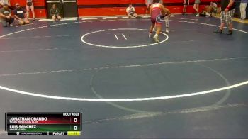 152 lbs Cons. Round 1 - Jonathan Obando, Stars Wrestling Club vs LUIS Sanchez, Unattached