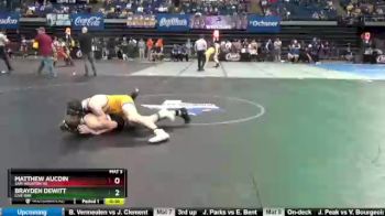 Cons. Round 2 - Brayden DeWitt, Live Oak vs Matthew Aucoin, Sam Houston Hs