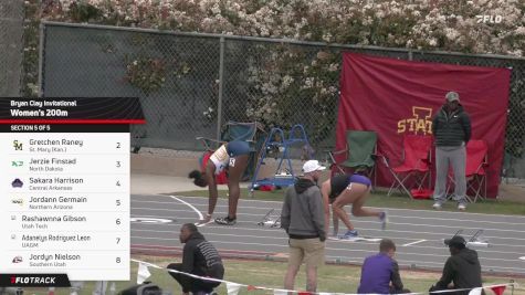 Women's 200m, Finals 5