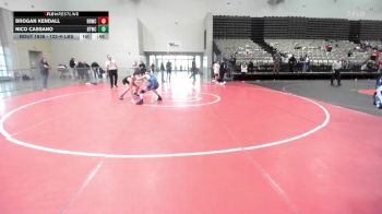 122-H lbs Consi Of 16 #2 - Brogan Kendall, RRWC vs Nico Cassano, Bitetto Trained Wrestling