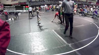 65 lbs Cons. Round 4 - Barrett Peasinger, The Best Wrestler vs Maverick Curry, MWC Wrestling Academy