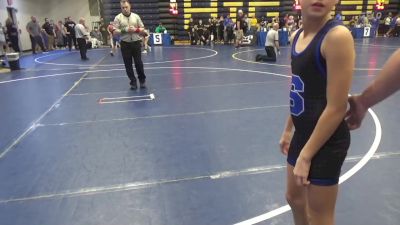 66-70.4 lbs Quarterfinal - Camdynn Tresco, Kiski Area vs Scarlett McElhinny, CRWC Waymakers/Sharpsville