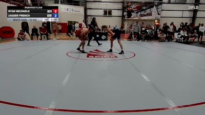70 kg Cons. Round 5 - Ryan Michaels, Edinboro Regional Training Center vs Jagger French, Central Coast Regional Training Center