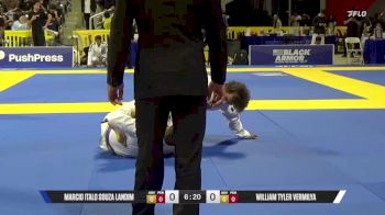 William Tyler Vermilya vs Marcio Italo Souza Landim 2025 World Jiu-Jitsu IBJJF Championship
