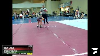 80 lbs Round 2 (6 Team) - Colin Logue, Team Palmetto State vs Cade Sipniewski, Alabama Elite Gold