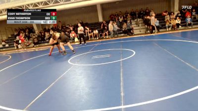 285 lbs Champ. Round 1 - Cody Netherton, Chadron State vs Evan Thompson, Southwest Minnesota State