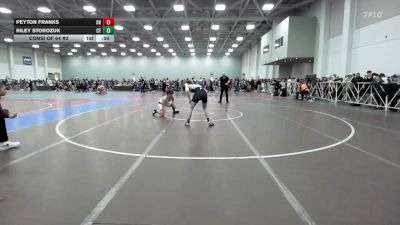 160 lbs Consi Of 64 #2 - Peyton Franks, OH vs Riley Storozuk, CT