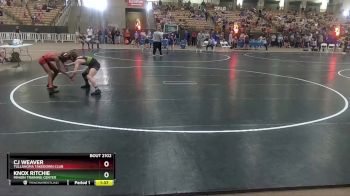 90 lbs Cons. Semi - Knox Ritchie, Minion Training Center vs Cj Weaver, Tullahoma Takedown Club