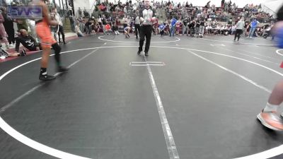 90 lbs Rr Rnd 3 - Rueban Marston, Perry Wrestling Academy vs Montra Nelson, Cowboy Wrestling Club