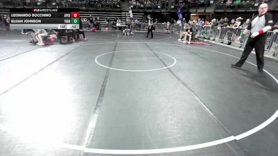 60 lbs Consi Of 16 #2 - Leonardo Bocchino, Apex vs Elijah Johnson, Teaneck Wrestling