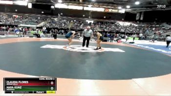 132 lbs Cons. Round 2 - Claudia Flores, Bishop Kelly vs Maya Kunz, Meridian