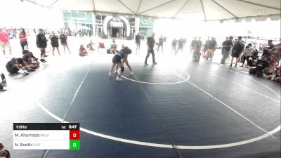 109 lbs Consi Of 8 #2 - Melany Ahumada, Mojave WC vs Nohea Booth, Surfside RTC