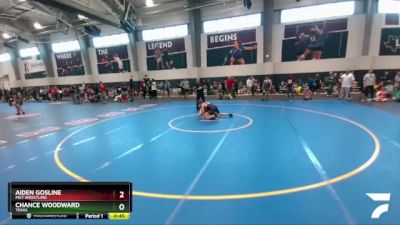 120 lbs Round 3 - Chance Woodward, Texas vs Aiden Gosline, MGT Wrestling