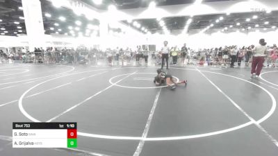 64 lbs Rr Rnd 3 - Giselle Soto, Savage House WC vs Alysiah Grijalva, Hotshots Wrestling