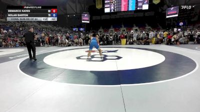 150 lbs Champ. Rd Of 64 - Nathaniel Carter, MI vs Isaac Johns, KY
