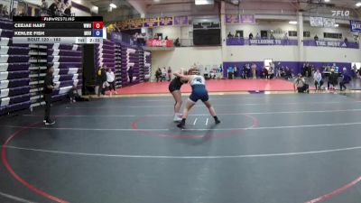 180 lbs Cons. Round 2 - Ceejae Hart, William Woods vs Kenlee Fish, Missouri Baptist University