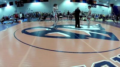 120 lbs Cons. Round 2 - Houston Bear, New River WC vs Luke Hamilton, Beach Boyz