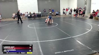 130 lbs Round 2 (8 Team) - Landon Ault, Pennsylvania Red vs Jax Zamarripa, Texas