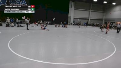 100 lbs Cons. Rd Of 16 - Kutter Preslaski, Askren Wrestling Academy vs Kyson Sundberg, Berge Elite Wrestling Academy