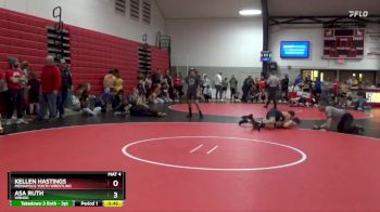 Round 2 - Asa Ruth, WBNDD vs Kellen Hastings, Mediapolis Youth Wrestling