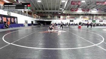157 lbs Quarterfinal - Aidan McKinney, Missouri Valley vs David Gleason, Missouri