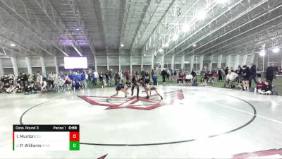 100 lbs Cons. Round 3 - Paisley Williams, Stansbury vs Isabella Munton, Cedar Valley